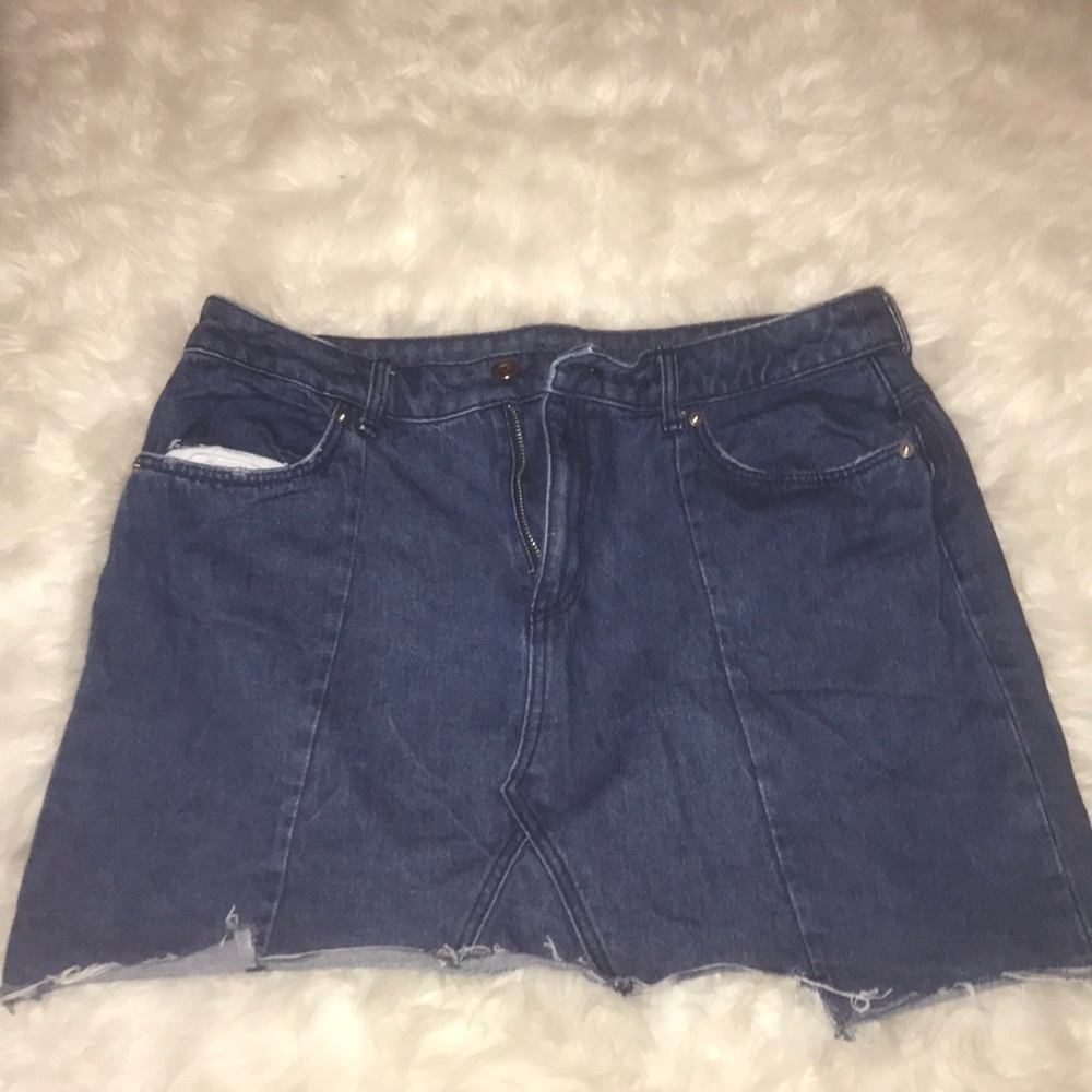 Denim skirt